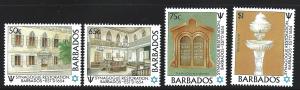 Barbados  mnh S.C.#  710 - 713