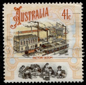 Australia #1184e Colonial Australia - Factory Boom Used - CV$0.50