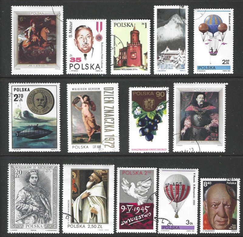 Poland 125 plus different Used