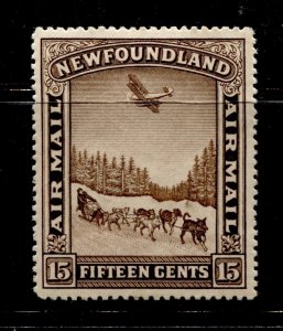 Canada- Newfoundland #C6 Air Post Issue MLH CV$16.00