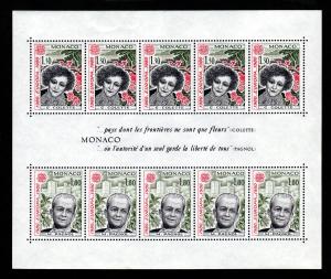 Monaco # 1228a Mint Sheet!
