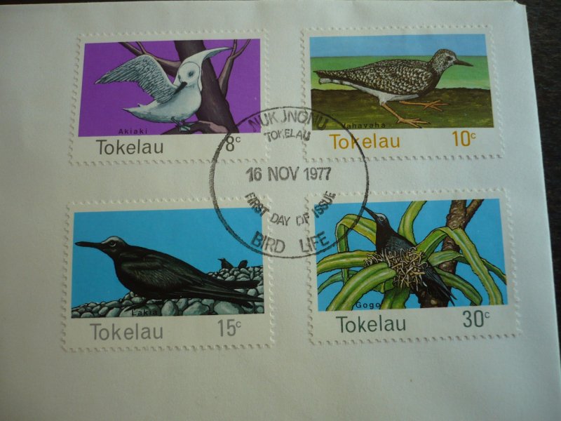 Stamps - Tokelau Islands - Scott# 57-60 - First Day Cover