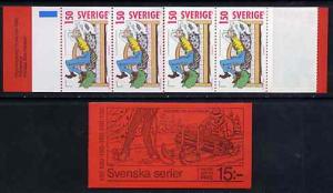 Booklet - Sweden 1980 Christmas 15k booklet (Comic Strips...