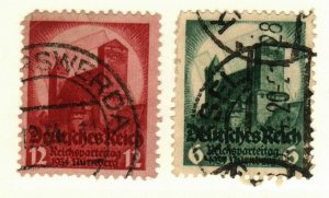 Germany #442-3 used