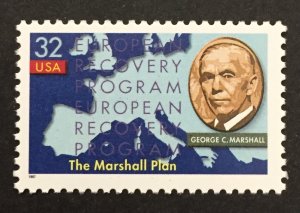 U.S. 1997 #3141, Marshall Plan, MNH.