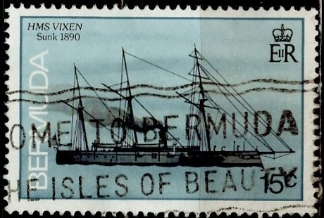 Bermuda; 1986: Sc. # 487: Used Single Stamp