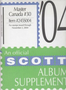 Scott Canda Supplement #30 Issues Through 2004