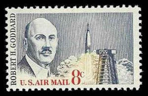 PCBstamps  US C69 8c Dr. Robert H. Goddard, MNH, (20)