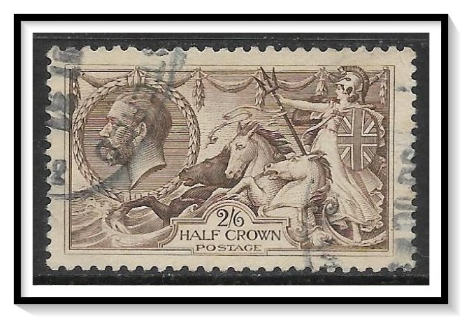 Great Britain #179c Sea Horse Britannia Used