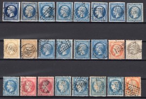France: Lot Classic Stamps Used