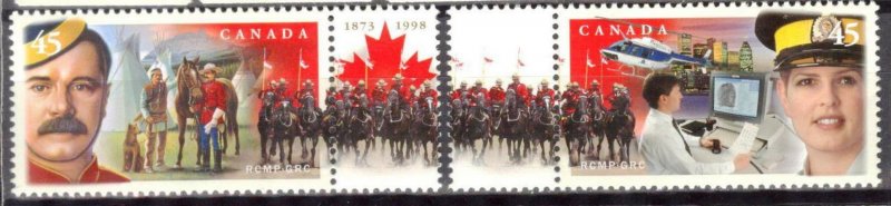 Canada 1998 Royal Canadian Mounted Police Mi.1690/1 MNH