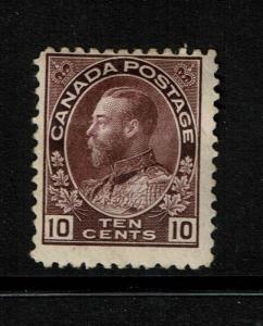 Canada SC# 116, Mint Hinged, Multi Hinge Remnant - S2695