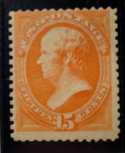 US Scott #189 MINT 1879 Orange Daniel Webster Reperforated