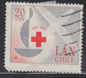 Chile C249 Centenary of the International Red Cross 1963