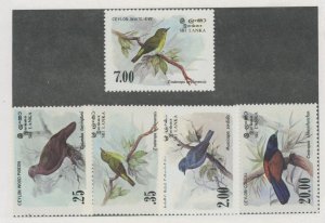 Sri Lanka #691-694/877  Single (Complete Set)