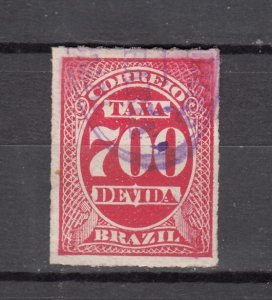 J43870 JLStamps 1889 brazil used #j8  700r