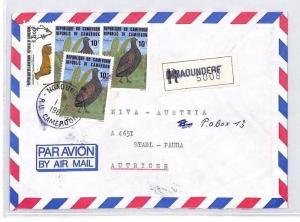 Cameroon PETIT SEMINAIRE *Ngaoundere* Registered Air Cover MISSIONARY 1987 CA159