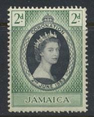 Jamaica  SG 153 - Mint Hinged   see scan and details