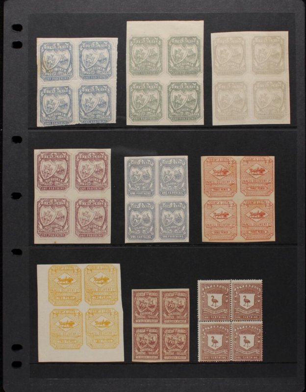 GREAT BRITAIN - Circular Delivery Companies collection SG cat £10,700++ 