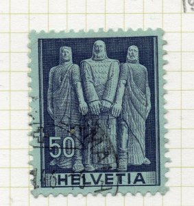 Switzerland 1941 Early Issue Fine Used 50c. NW-135830