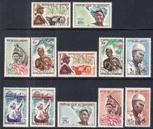 Dahomey 160-171 MNH VF