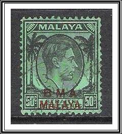 Straits Settlements #267 KG VI BMA Issue Used