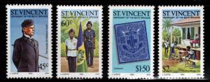 St Vincent Scott 679-682 MNH** 1983 Boys Brigade set