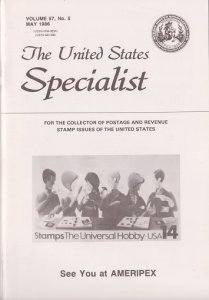 11 Different Volumes of The United States Specialist from 1986