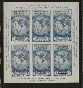 UNITED STATES  SC# 735   VF/MNGAI