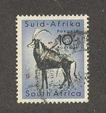 SOUTH AFRICA Sc# 213 USED FVF Sable Antelope