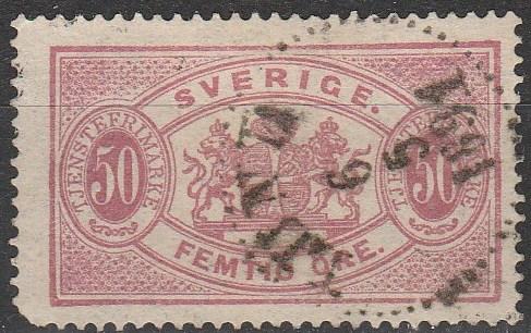 Sweden #O23  Used CV $25.00 (A5598)