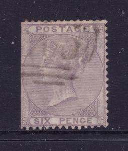 Great Britain a QV 6d from 1855 used filler