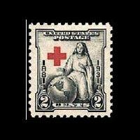 U.S.A. 1931 - Scott# 702 Red Cross 50th. Set of 1 NH