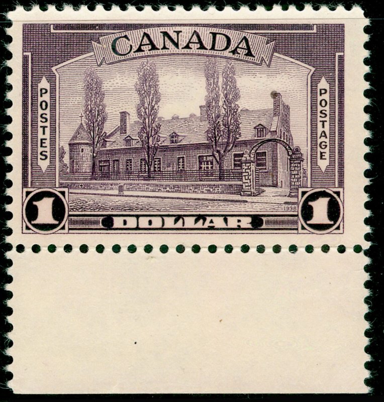 CANADA SG367, $1 violet, NH MINT. Cat £65.