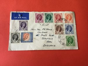 Rhodesia and Nyasaland 1964 to England Air Mail Stamp Cover R45716 