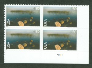 United States #C148 Mint (NH) Plate Block (Landscapes)