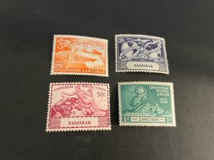 Zanzibar sc 226-229 MLH comp set