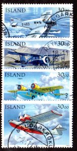 ICELAND 773-6 USED SCV $4.00 BIN $1.60 SEAPLANES