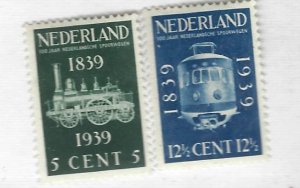 Netherlands SC#214-215 Mint F-VF...Fill a Key Spot(s)!