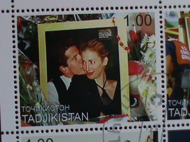 TAJIKISTAN-1999-JOHN F. KENNEDY TRAGEDY -MNH SHEET. VERY RARE