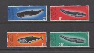 British Antarctic 1977 Sc 64-67 set MNH