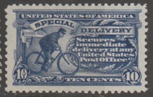 U.S. Scott #E11 Special Delivery Stamp - PINK BACK - Mint NH Single