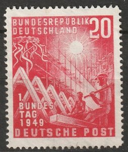Germany 1949 Sc 666 MNG