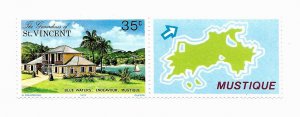 Grenadines of St. Vincent 1975 - MNH - Scott #57 *
