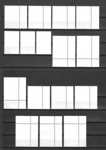 BRITISH SOLOMON ISLANDS 1979 SG 388a/403a MNH Cat £5.50 