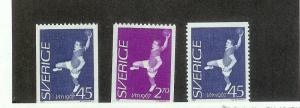 SWEDEN Sc#714-716 Complete Set Mint Never Hinged