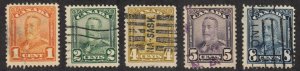 Canada - 1928-29 - SC 149-50,152-54 - Used