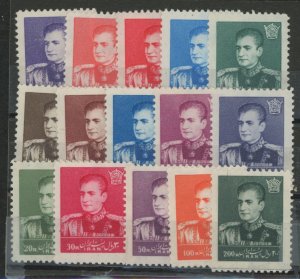 Iran #1107-1125  Single (Complete Set)