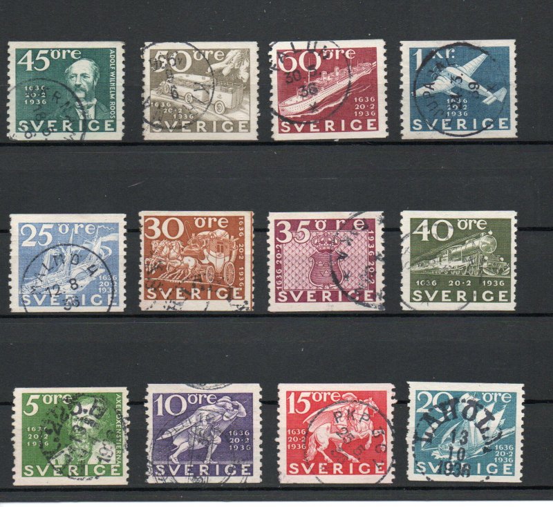 Sweden 251-262 used