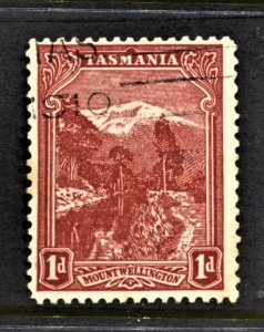 STAMP STATION PERTH Tasmania #103 Mt. Wellington Wmk.13 Used CV$1.00